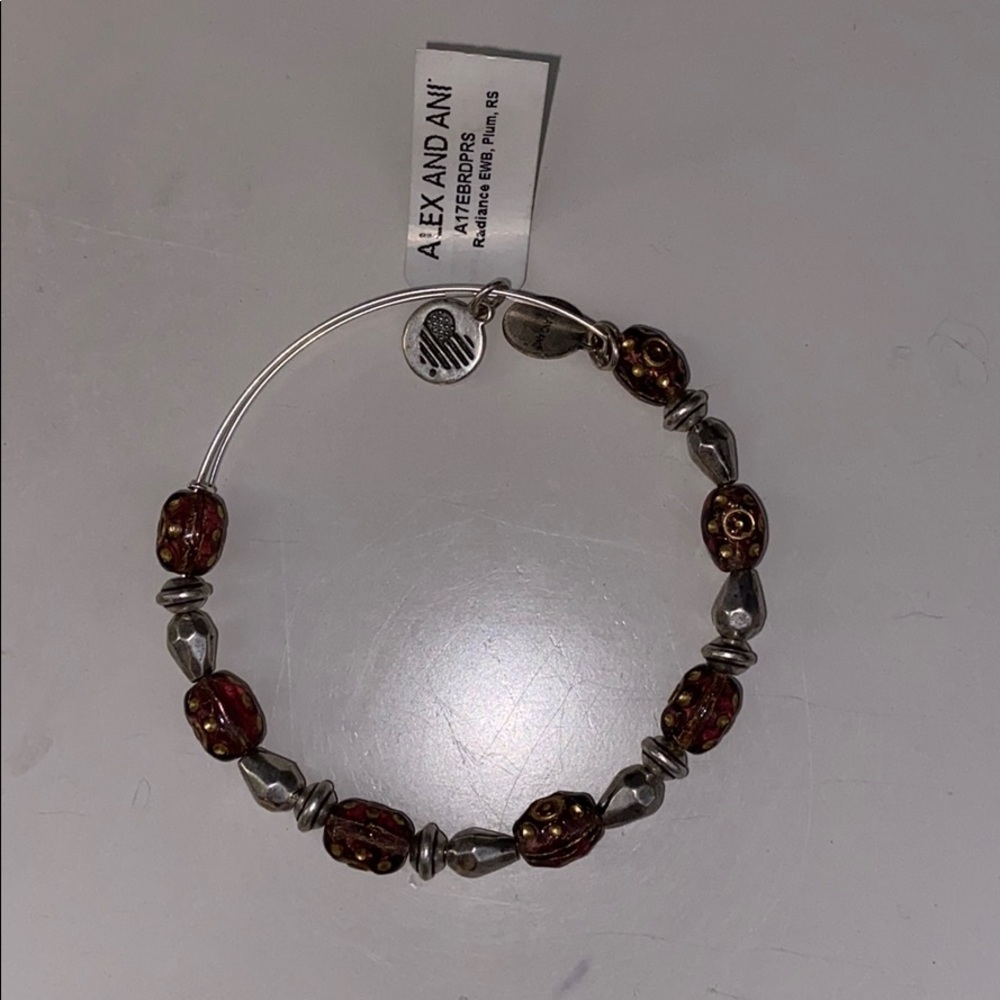 NEW Purple and Gold beads Alex and Ani